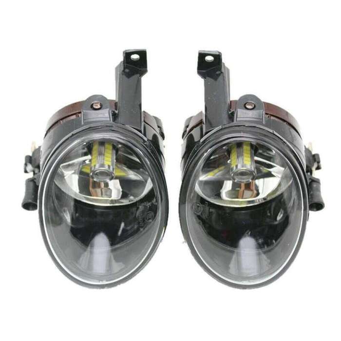 For Volkswagen VW Golf Jetta MK6 Tiguan Caddy Fog Lights Front Bumper Lamps Pair
