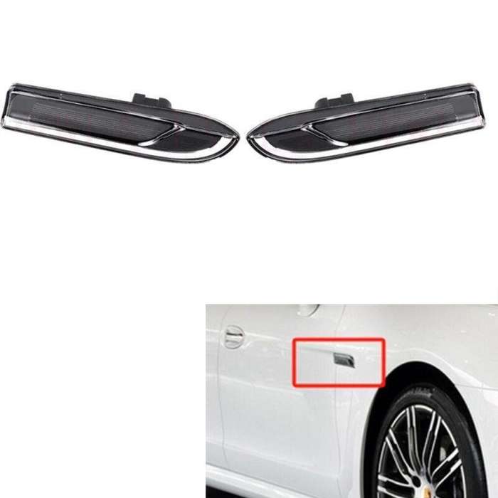 For Porsche Panamera 970 2010-2016 Fender Turn Signal Light Lamp Pair