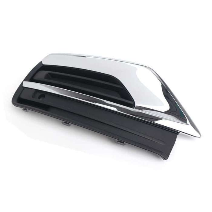 2x ABS Front Bumper Fog Light Cover Fog Lamp Grille For Volvo XC90 2020-2021