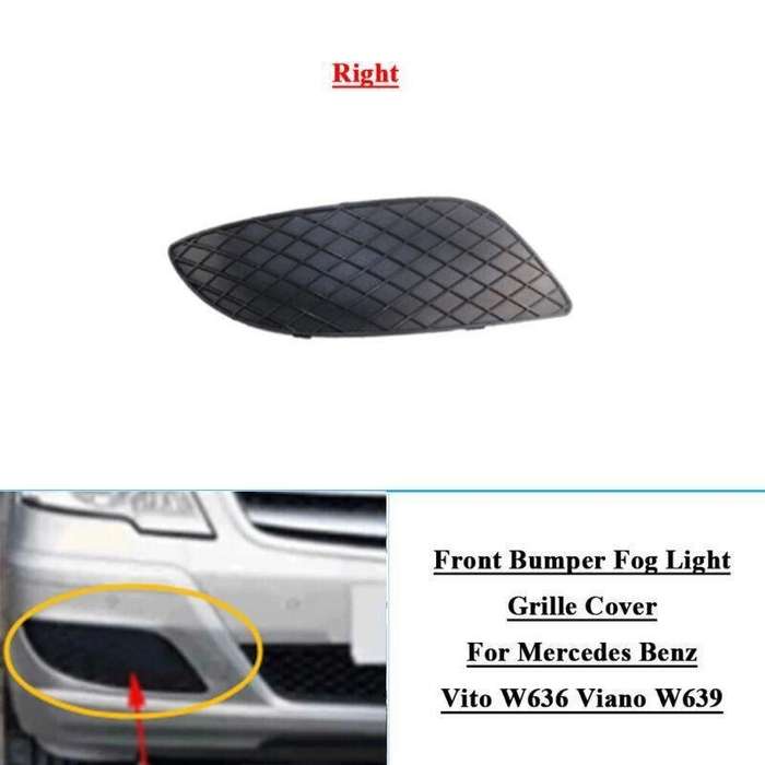 Front Bumper Fog Lamp Grille Cover For Mercedes Benz Vito W636 Viano W639 Right