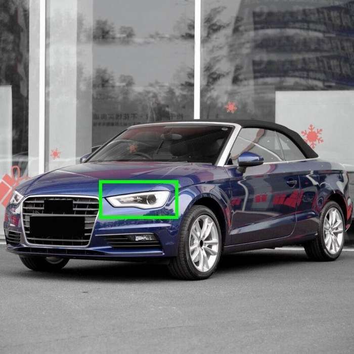 For 2013 2014 2015 2016 Audi A3 Left Clear Headlamp Headlight Cover Lens Shell