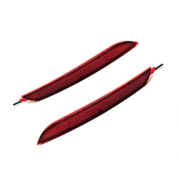 Rear Fog&amp;Brake Taillight Bumper Reflector Light For Hyundai Elantra 12-17 Pair A