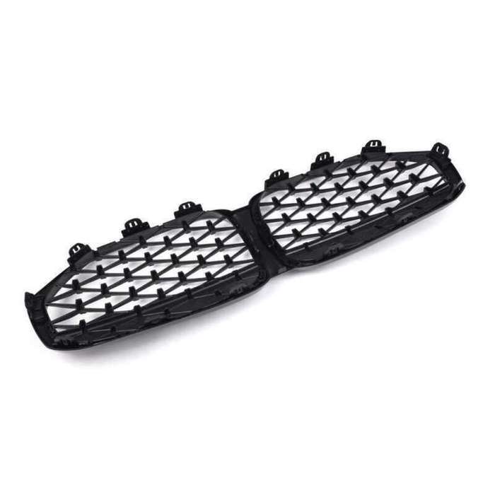 For BMW X1 F48 F49 LCI 2020-2023 Front Kidney Center Diamond Metor Grille Grill