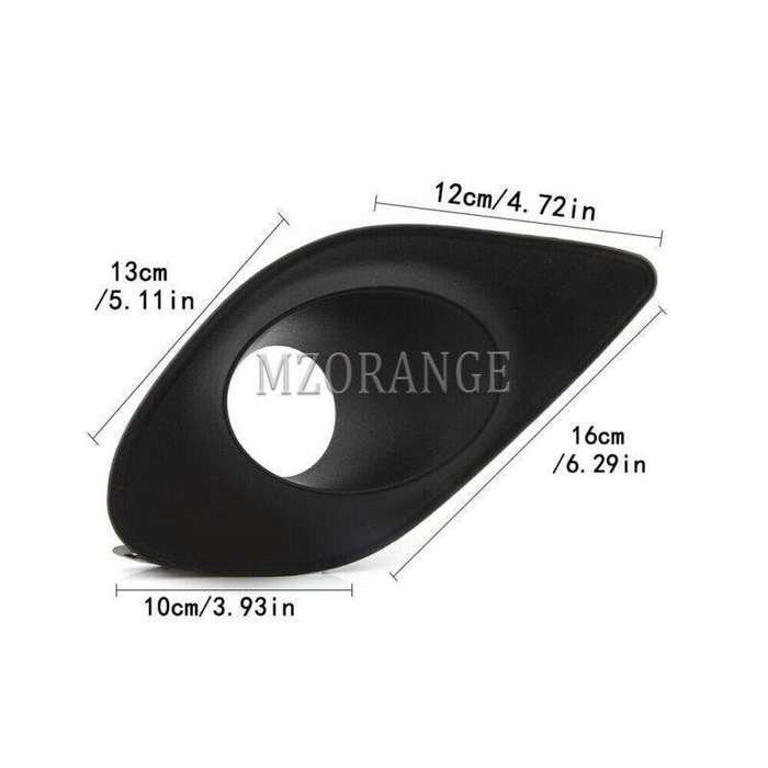 Bumper Fog Light Lamp Cover Bezel For Dodge Charger SRT 2015-20 Driver Passenger