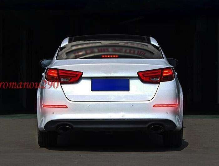 For Kia Optima K5 2014 2015 LED Rear Fog lights/ Brake Lights/ Turn Lights 2pcs