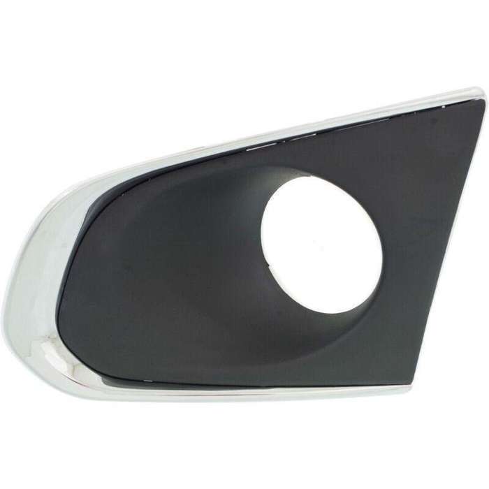 Left Front Bumper Bezel Fog Light Lamp Covers For Chevy Chevrolet Trax 2014-2016
