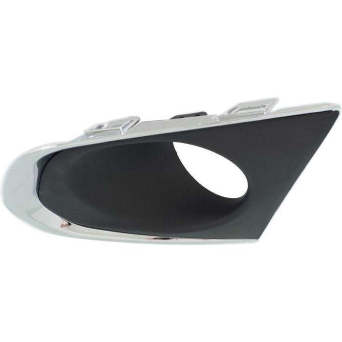 Left Front Bumper Bezel Fog Light Lamp Covers For Chevy Chevrolet Trax 2014-2016