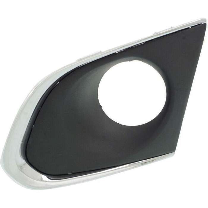 Left Front Bumper Bezel Fog Light Lamp Covers For Chevy Chevrolet Trax 2014-2016