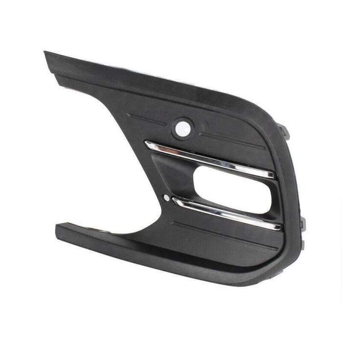 Front Bumper Fog Light Grille Cover For Volkswagen VW Polo 2021-23 Left Chrome