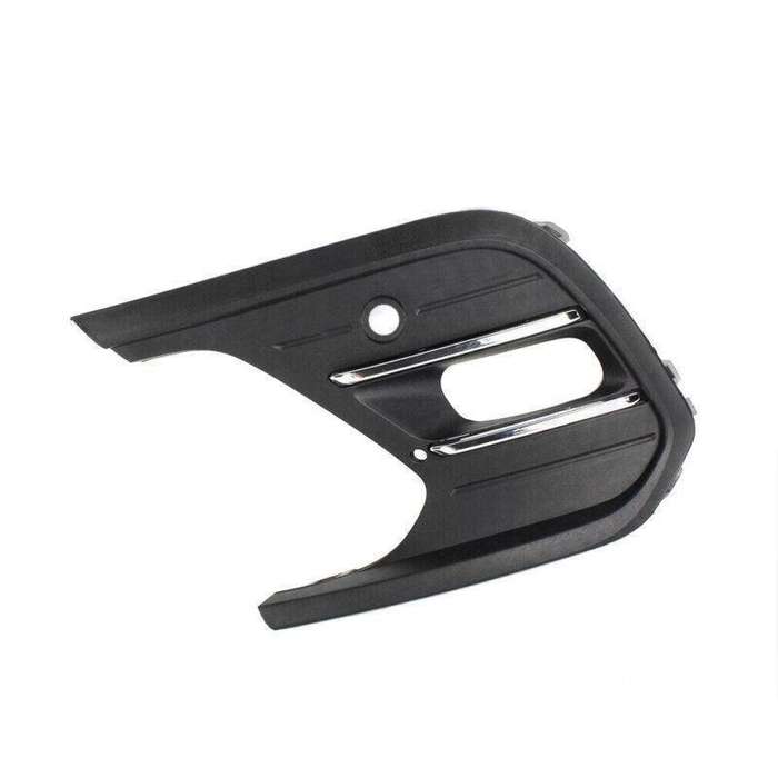 Front Bumper Fog Light Grille Cover For Volkswagen VW Polo 2021-23 Left Chrome