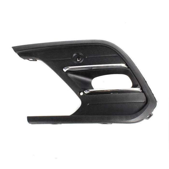 Front Bumper Fog Light Grille Cover For Volkswagen VW Polo 2021-23 Left Chrome