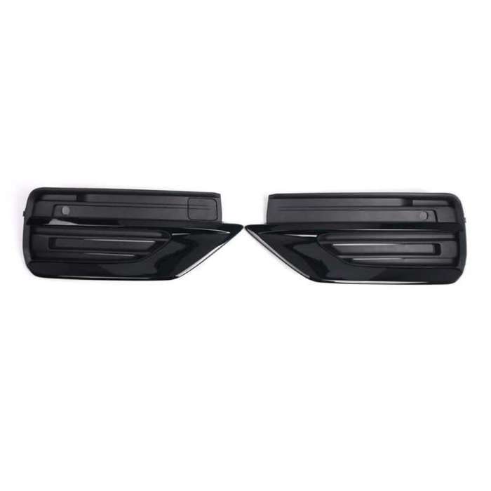 For Volvo XC90 2020-2021 Front Bumper Fog Light Cover Fog Lamp Grille Pair