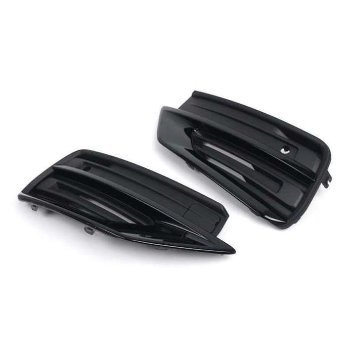 For Volvo XC90 2020-2021 Front Bumper Fog Light Cover Fog Lamp Grille Pair