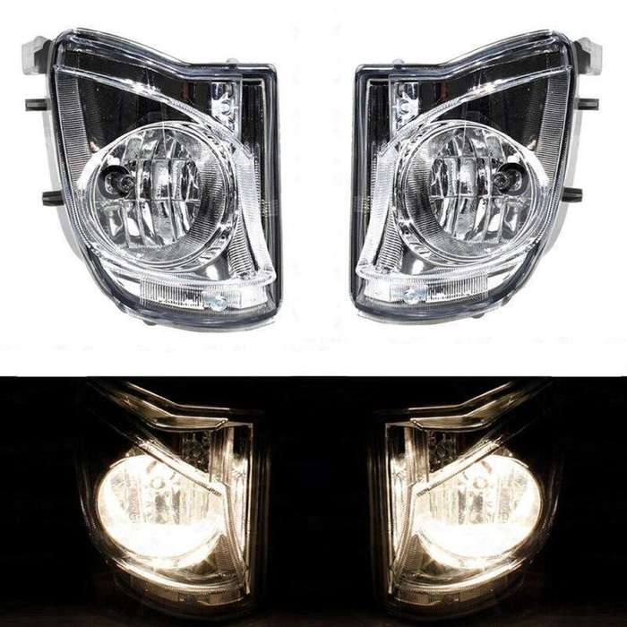 For 2006-2010 Lexus IS250 IS350 Clear Lens Fog Lights Bumper Lamps w/Bulb Pair
