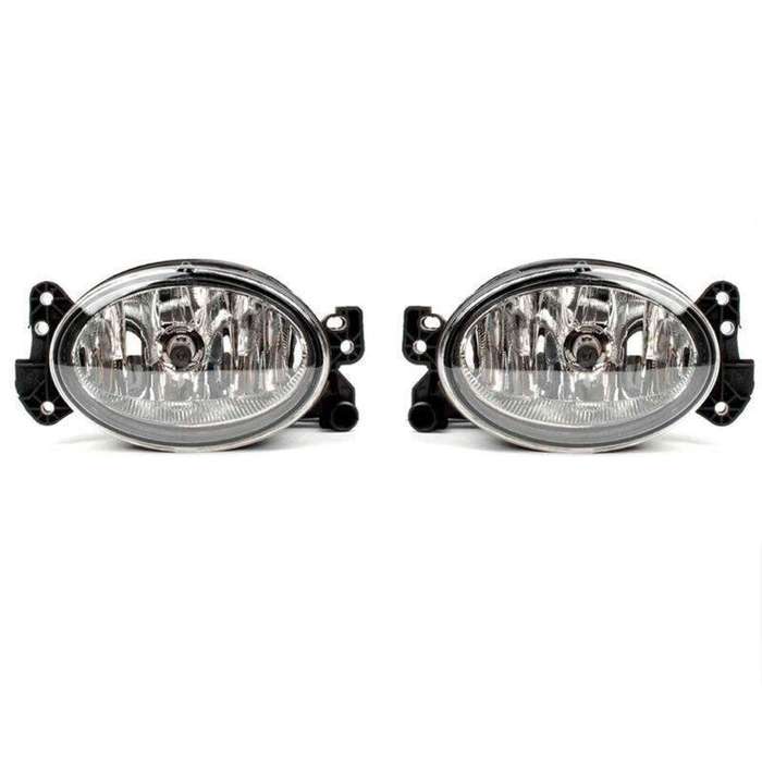 Pair Front Fog Lamps Lights For Mercedes Benz W211 E320 E350 E550 2007-2009