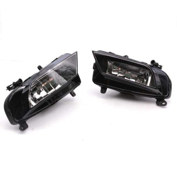 Front Bumper Fog Lights Driving Lamps For Audi A4 B9 2013-2015 Pair