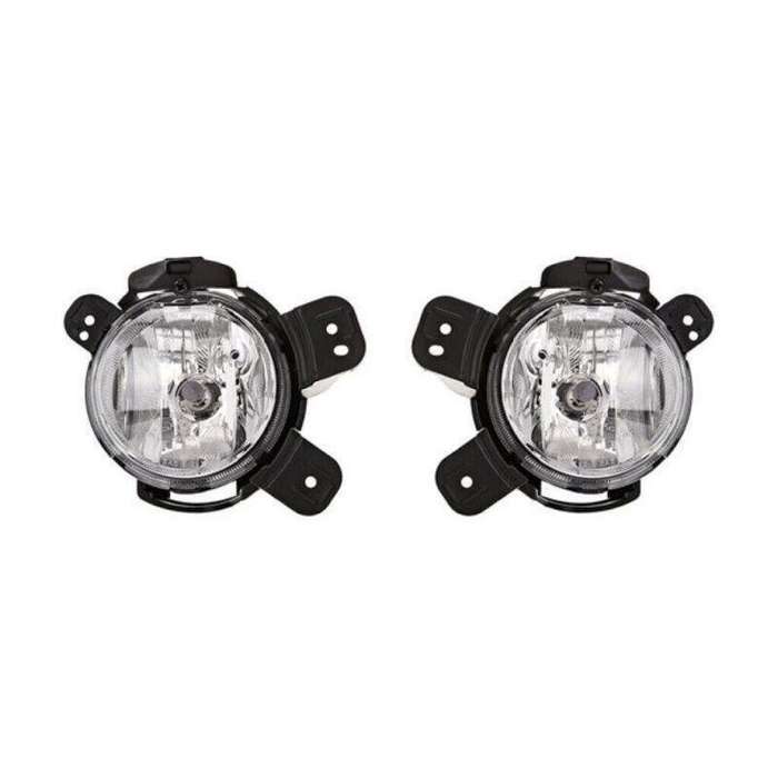 Fits Chevy Trax 2014-2016 Front Bumper Fog Lamp Driving Light Cover Grille Pair