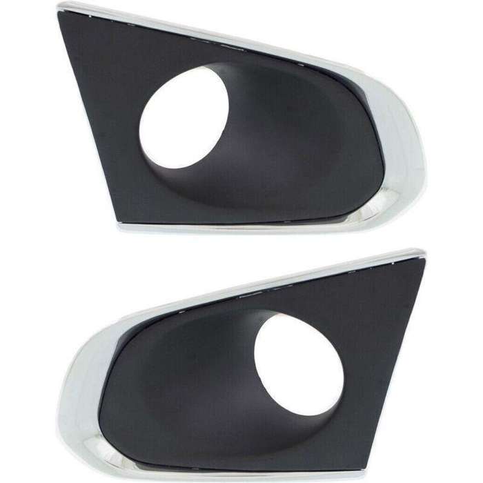 Fits Chevy Trax 2014-2016 Front Bumper Fog Lamp Driving Light Cover Grille Pair