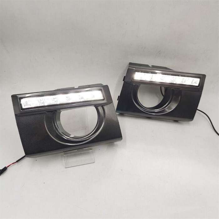 LED DRL Daytime Running Fog Light Lamps Fit For Hyundai Tucson 2005-2009