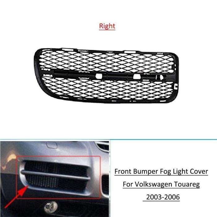 Front Bumper Fog Light Cover Grille For VW TOUAREG 2003 2004 2005 2006 Right