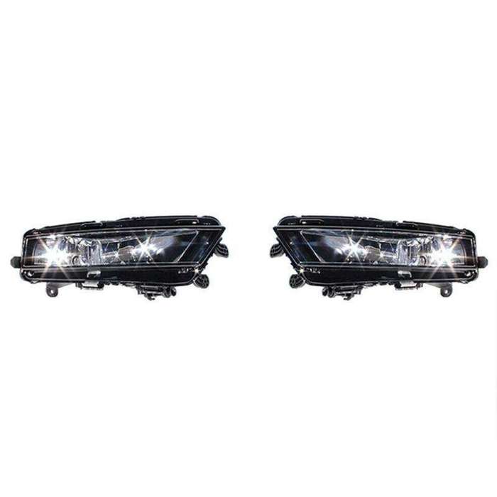 Front Bumper Fog Lights Driving Lamp For Skdoa Octavia 2017 Pair LH&amp;RH Side