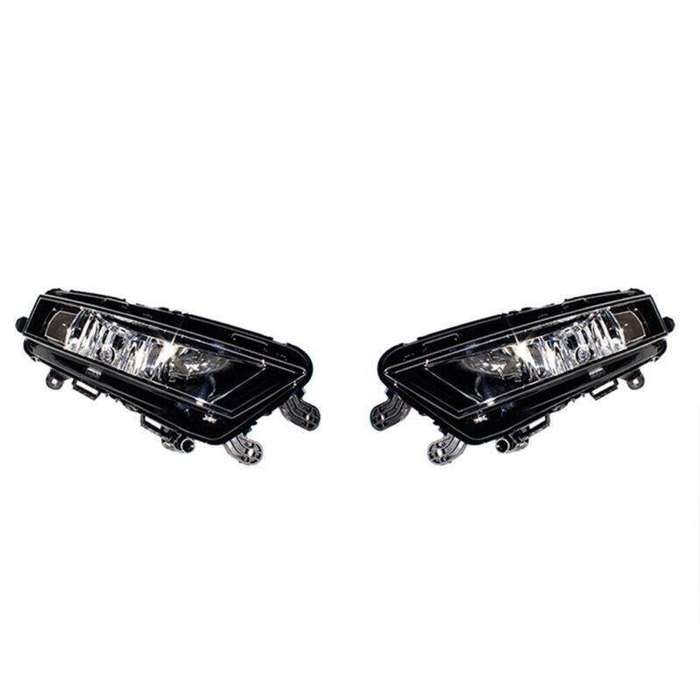 Front Bumper Fog Lights Driving Lamp For Skdoa Octavia 2017 Pair LH&amp;RH Side