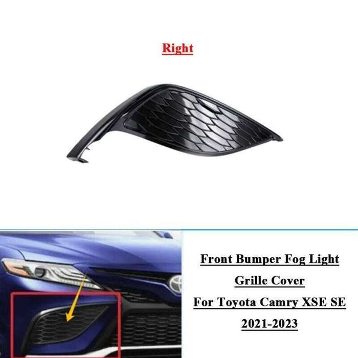 1x Front Bumper Fog Light Grille Cover For Toyota Camry XSE SE 2021-2023 Right