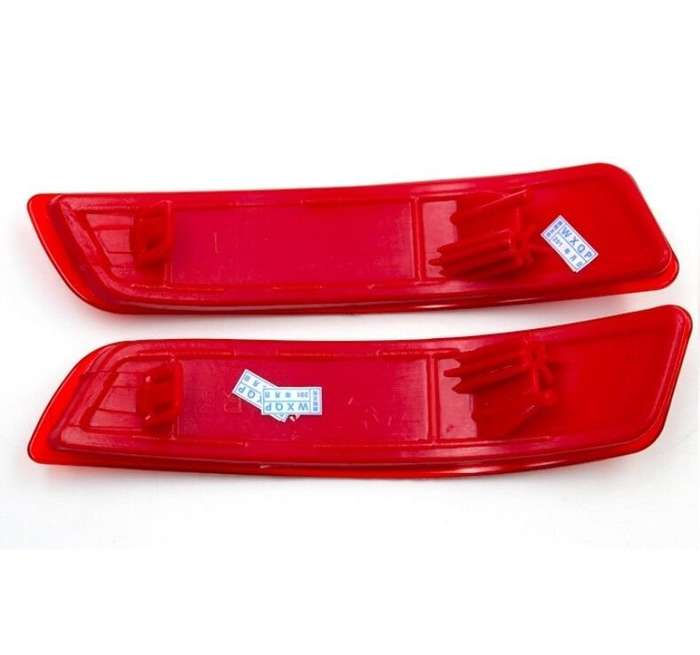 Pair Rear Bumper Left Right Lamp Reflector Red for Toyota Corolla 14 15 16 17