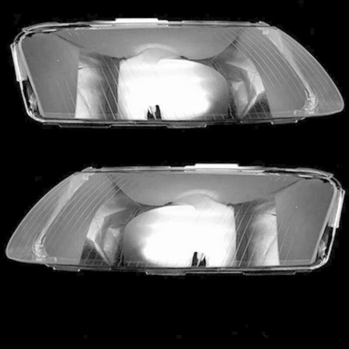 Pair Headlight Headlamp Clear Lens Cover Shell For Audi A6L 2006-2011 2008