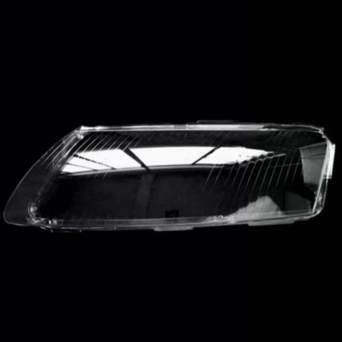 Pair Headlight Headlamp Clear Lens Cover Shell For Audi A6L 2006-2011 2008