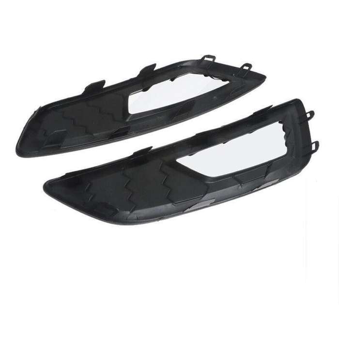 Front Bumper Fog Light Cover Grilles For 2015-2018 Ford Focus Sports SE Pair