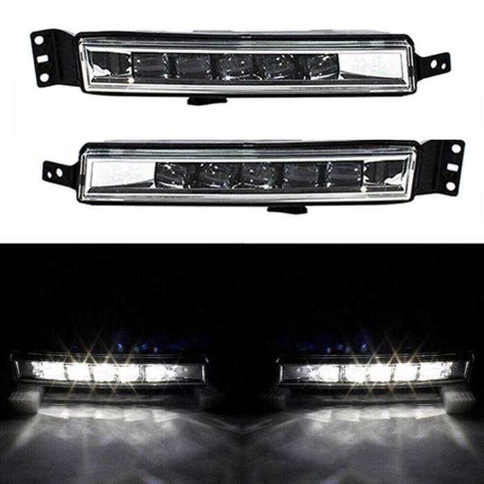 LED Front Fog Lamps Lights With Wire For Honda Accord US 2016-2018 Pair