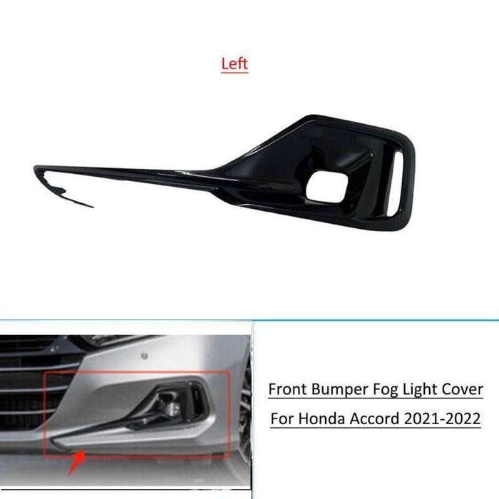 For 2021-2022 Honda Accord Lower Bumper Fog Light Cover Bezel Left Side