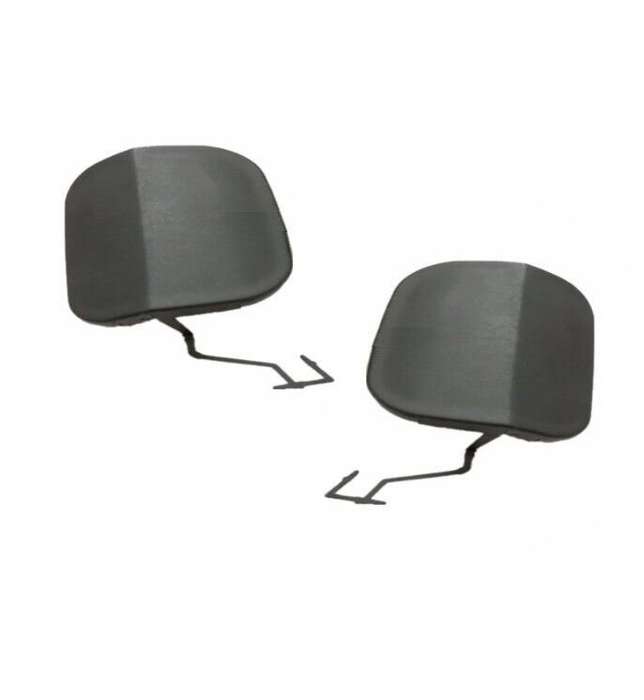 Pair Front Bumper Tow Hook Eye Cover Cap for Porsche Cayenne 18 19