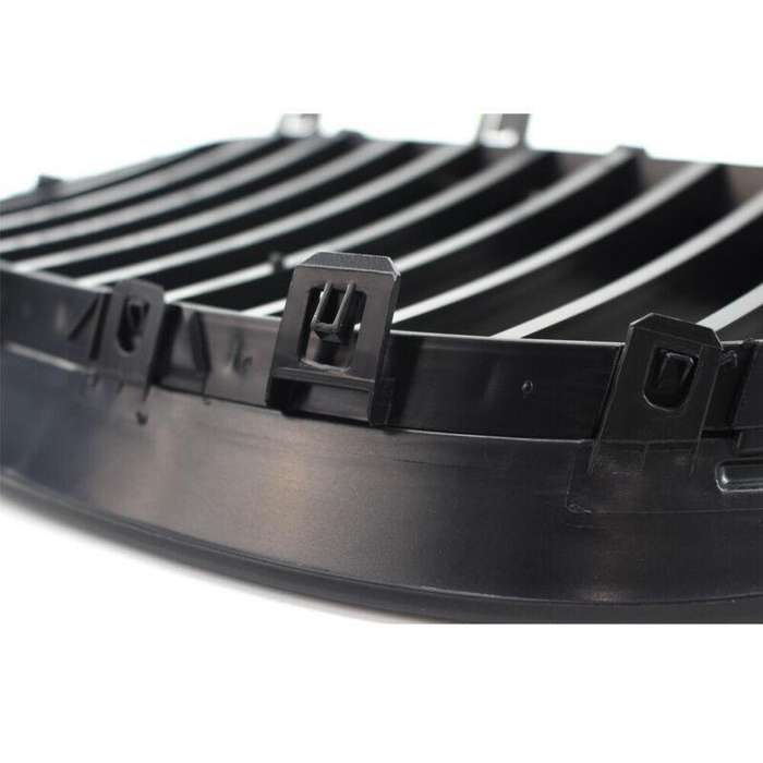 Pair of Matte Black Flat Front Grille Fit For BMW E60 E61 M5 5 Series 03-09