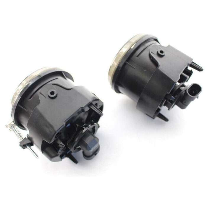 Pair of Smoke Fog Light With Bulbs Fits 07 Compass Sebring Caliber 06-09 Charger