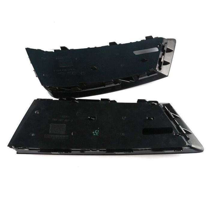 Front Bumper Fog Light Grille Cover Lower For Audi A4 B9 2016-2018 2017 Pair