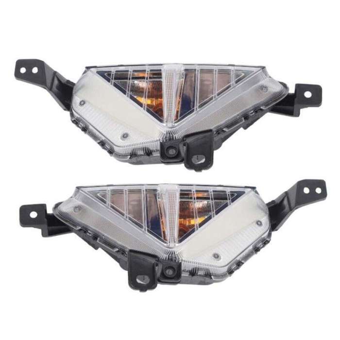 Fits For Hyundai Elantra 2019-2020 1 Pair Front Bumper Fog Light Driving Lamps