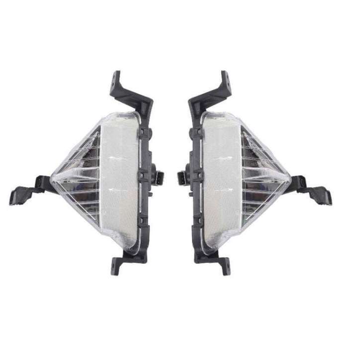 Fits For Hyundai Elantra 2019-2020 1 Pair Front Bumper Fog Light Driving Lamps