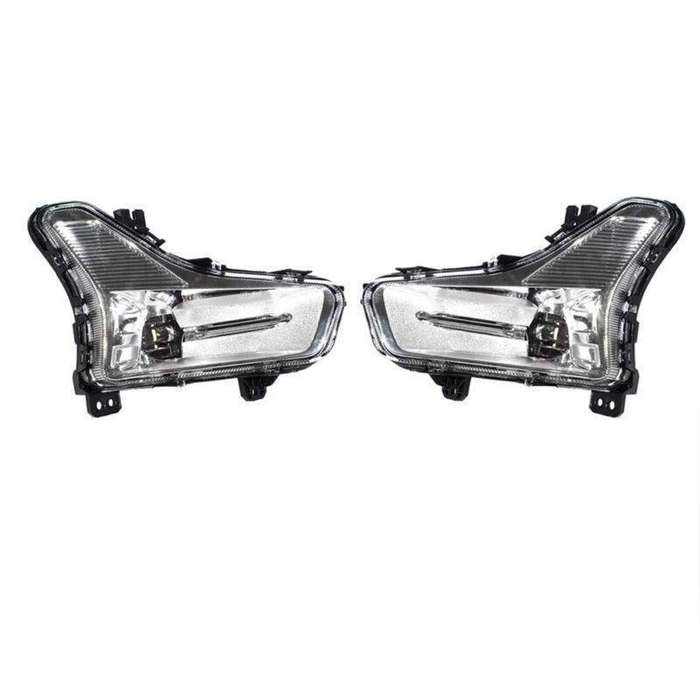 Pair Front Bumper LED Fog Light Driving Lamp For Ford Fusion 2019-2022