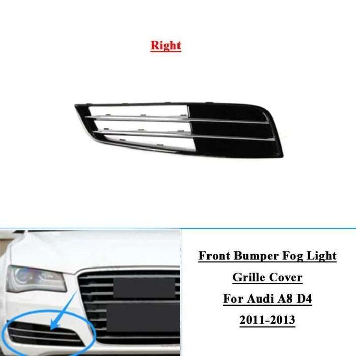 Front Bumper Fog Lamp Grille Cover For Audi A8 D4 2011-2013 Right 4H0807680M