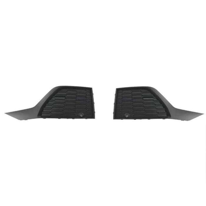 2x Front Bumper Fog Lamp Grille Cover Fits For Audi Q7 2020 LR 4M0807681A/682A