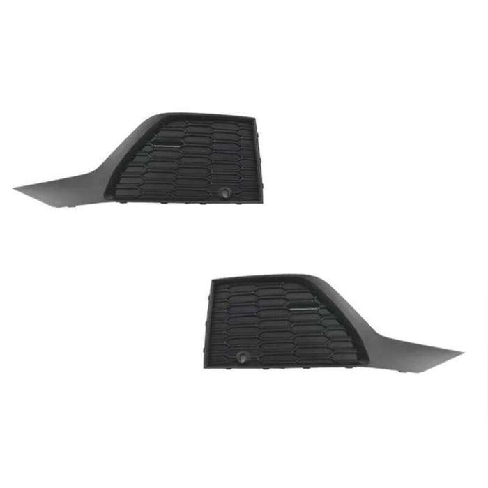 2x Front Bumper Fog Lamp Grille Cover Fits For Audi Q7 2020 LR 4M0807681A/682A