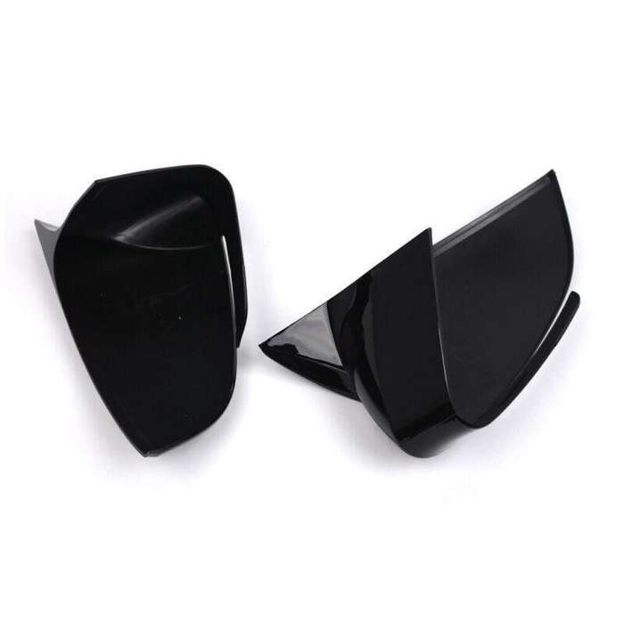 2pcs Rear View Wing Mirror Cover Caps For VW ID.4 VW ID.5 2021-2024 Gloss Black
