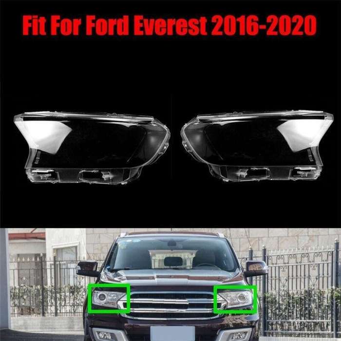 Headlight Headlamp Lens Cover Clear For Ford Everest 2016-2020 Right&amp;Left