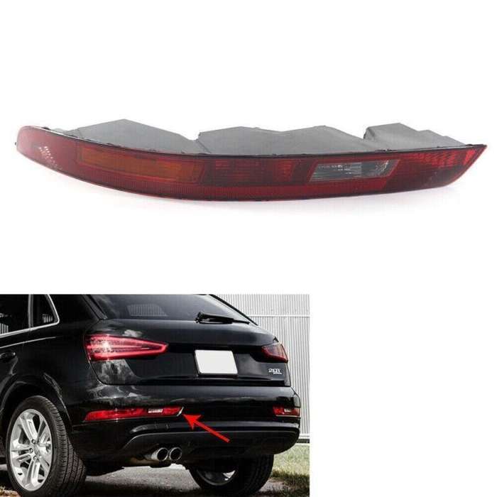 Rear Left Bumper Tail Light Reverse Lamp Red 8UD 945 095 B For Audi Q3 2016-2018