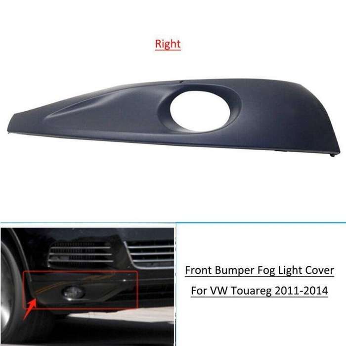 Car Front Bumper Fog Light Grille Cover Bezel For VW Touareg 2011-2014 Right