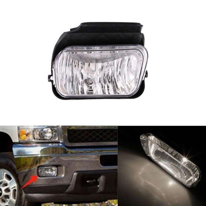 Fog Lights For 2003-2007 Chevy Silverado Front Bumper Lamps Clear Lens Right