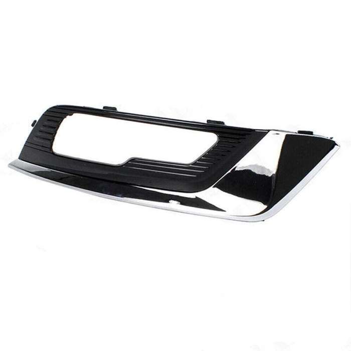 Front Bumper Fog Light Grille Bezel Cover For Ford Fusion 2017 2018 Chrome Right