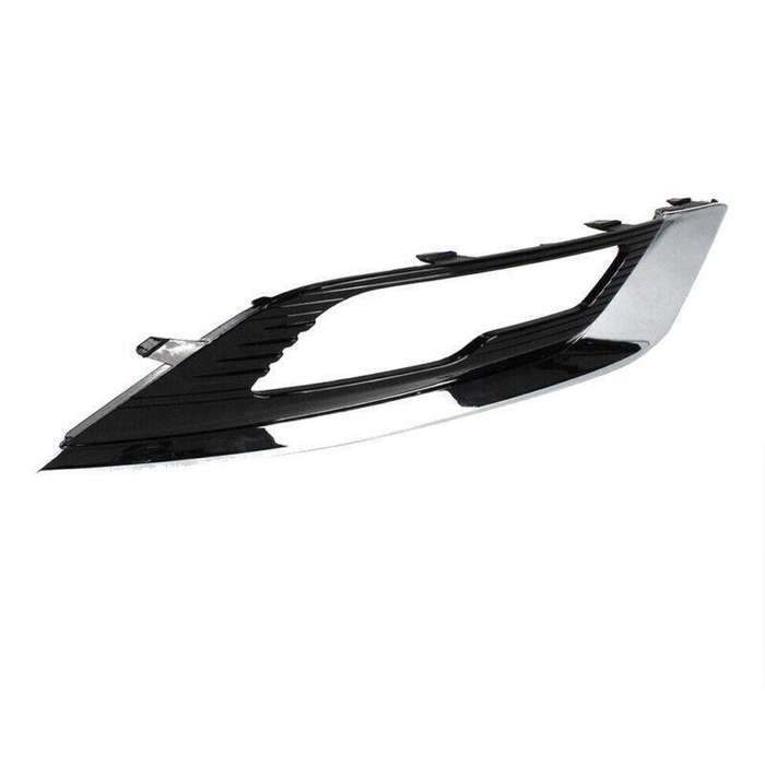 Front Bumper Fog Light Grille Bezel Cover For Ford Fusion 2017 2018 Chrome Right